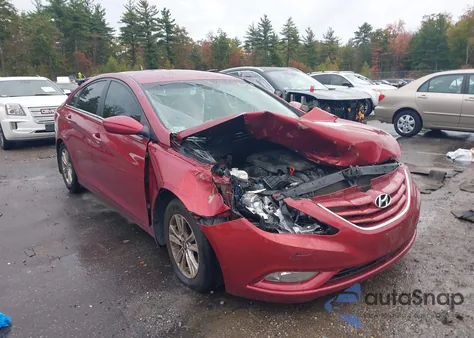 2013 Hyundai Sonata Gls z USA, uszkodzony, nr VIN 5NPEB4ACXDH675718